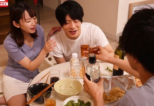 [SSNI-679] I Was Out On The Floor With My Girlfriend And My Best Friend Next To Me, And He Started Fucking Her, And I Kept On Pretending To Be Out The Whole Time Yura Kano