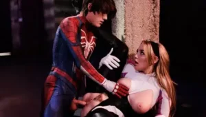 Xspider-Man superhero fuck the Spider-Ghost